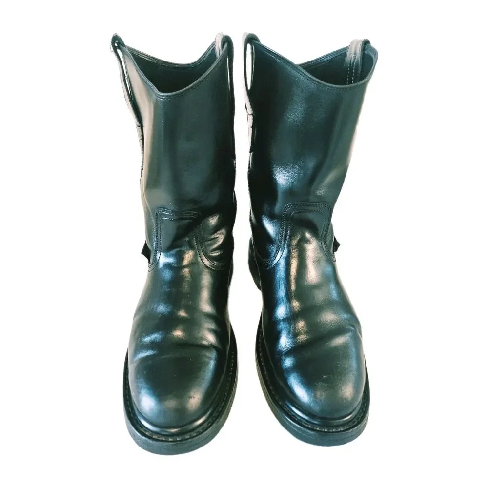 Red Diamond Men's Leather Boots México Size 26
